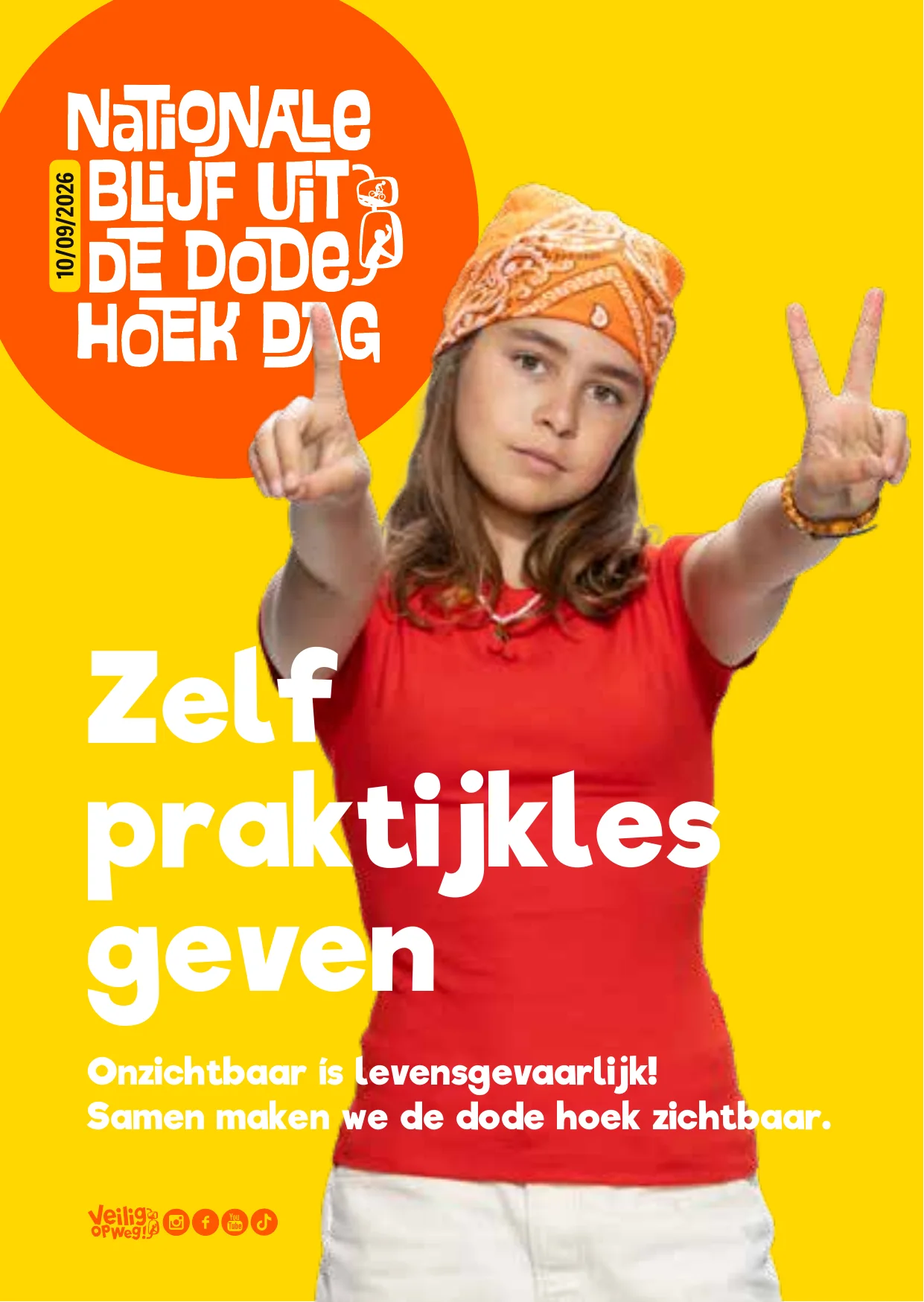 Digitaal instructieboekje voor de Nationale Blijf uit de Dode Hoek Dag 2026